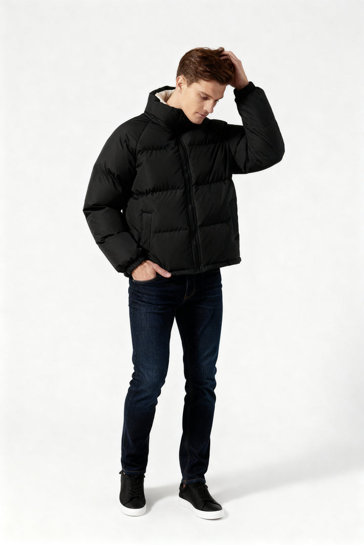 | Fleecefodrad Pufferjacka