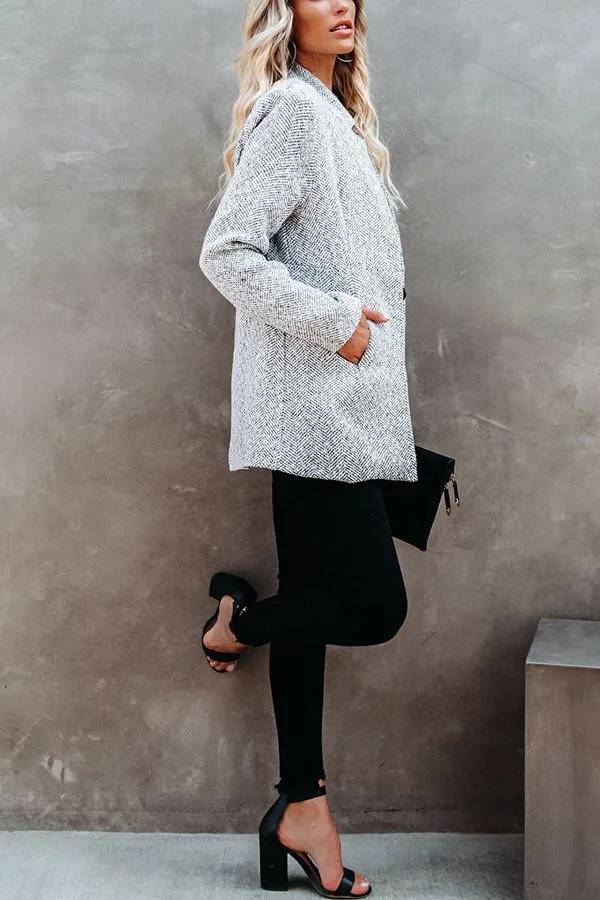 | casual Monochrome Jacka