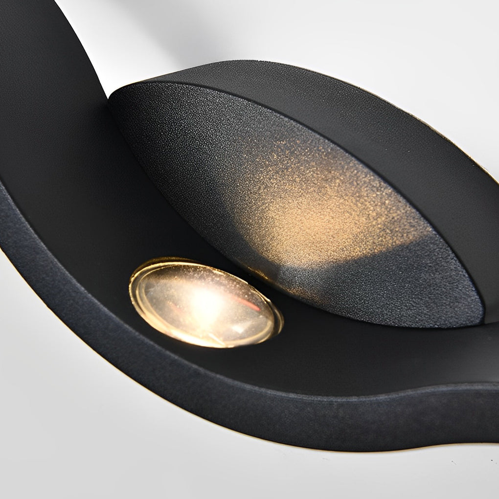[Öppen-Box] Våg Vägglampa Utomhus Kreativ Upp-Ner LED Lampa