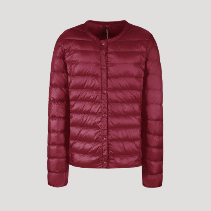 | Dam lätt quiltad jacka – pufferjacka