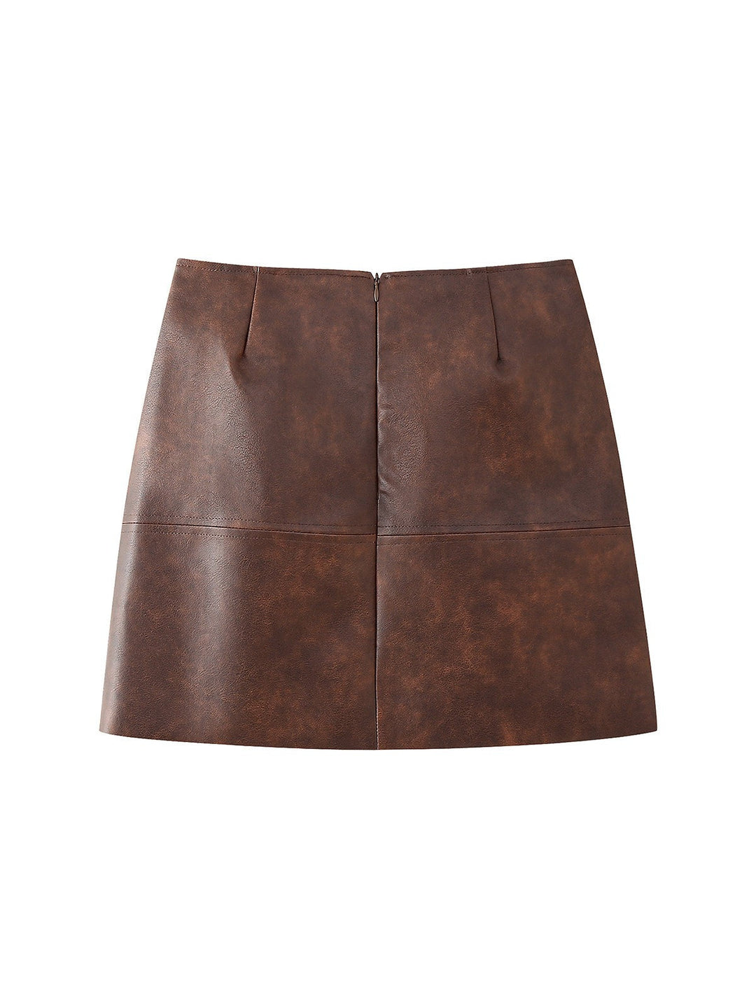 | Läder Jacka &amp; Kort Kjol Coordination Set