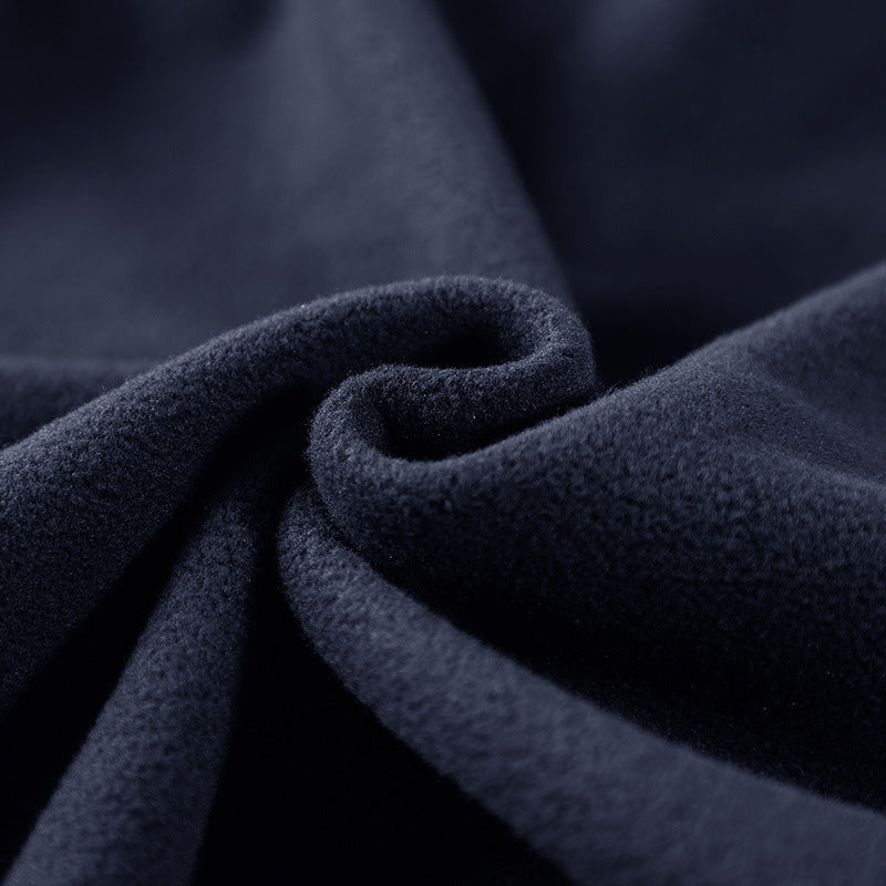 Herr Lätt Fleece Väst med Ståkrage, Dragkedja och Hidden Sidofickor