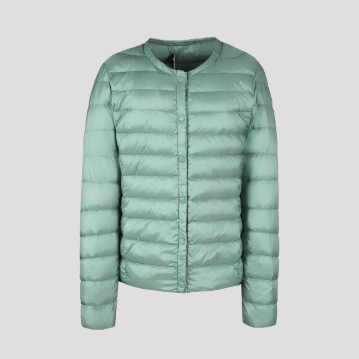 | Dam lätt quiltad jacka – pufferjacka