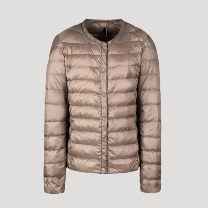 | Dam lätt quiltad jacka – pufferjacka