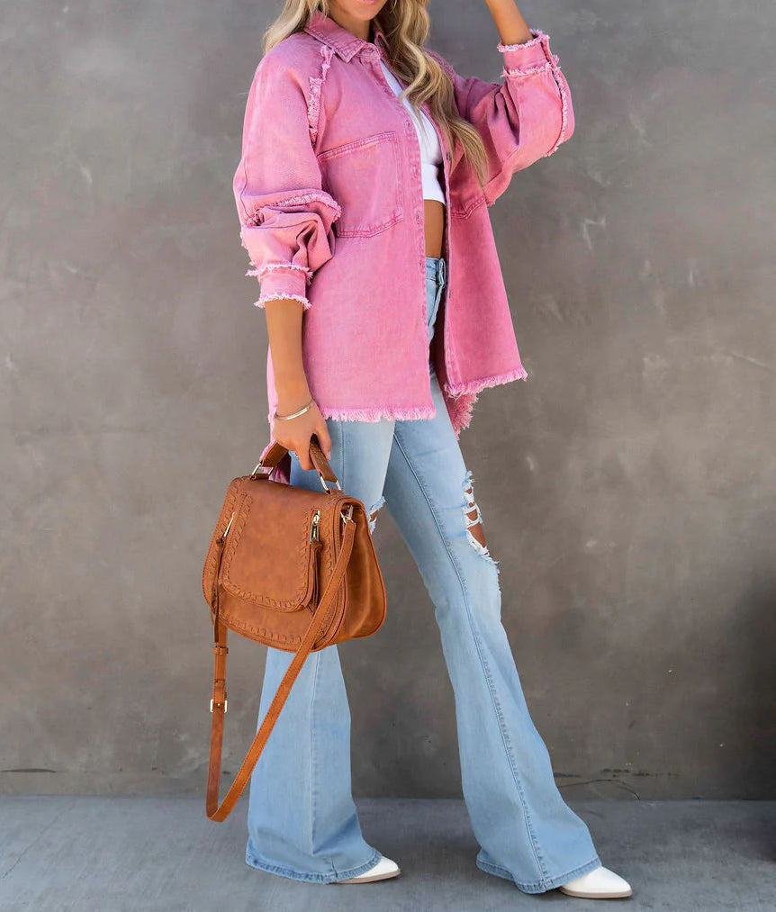 | Edge Patcharbete Ficka denimjacka