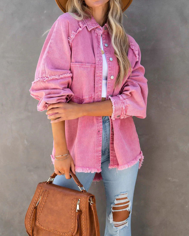 | Edge Patcharbete Ficka denimjacka