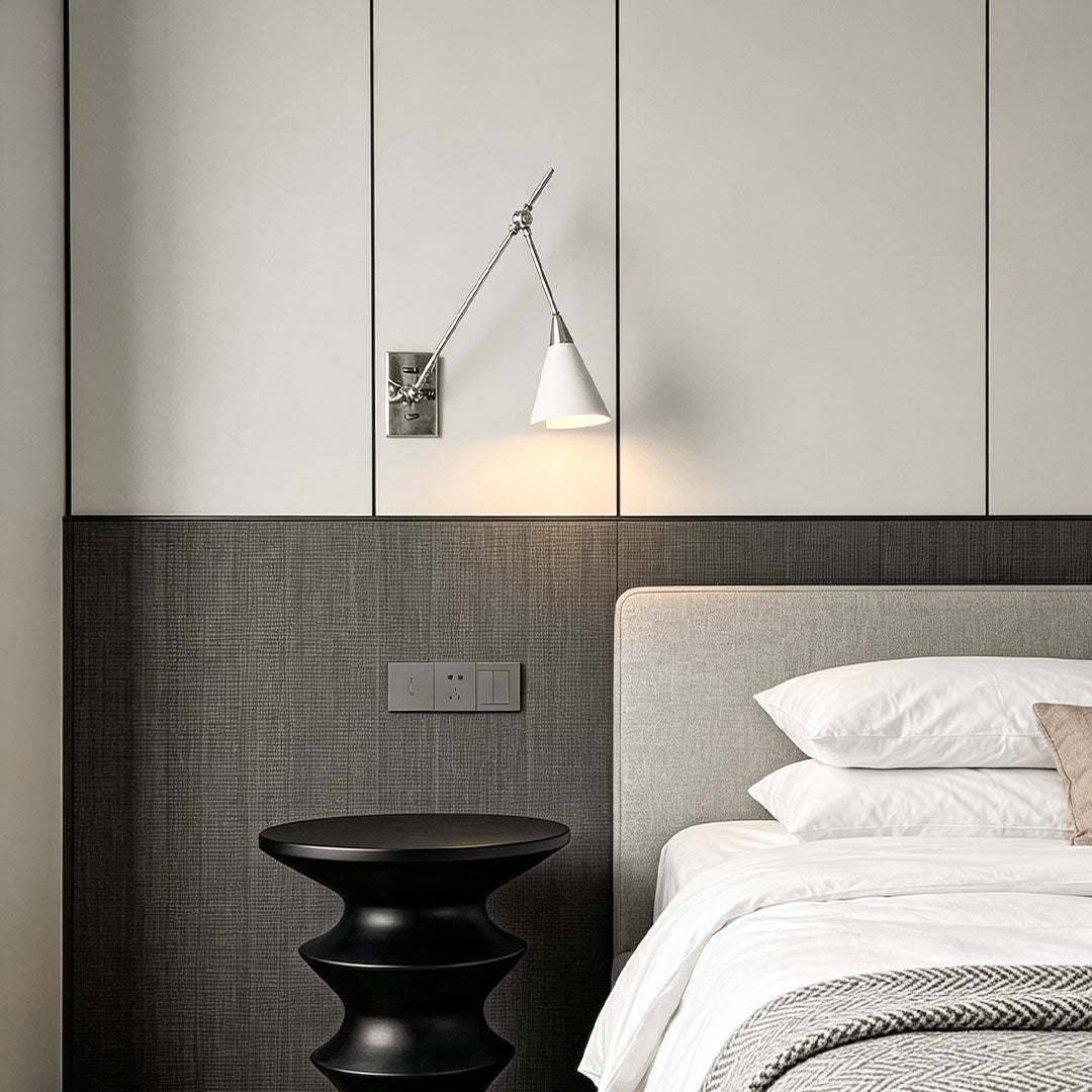 Svängarm Wall Sconces Amerikansk Stil Rotera Vägglampa