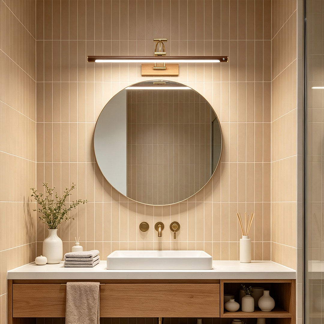 Badrumsspegellampor Mid-Century Rörelsesensor LED-lampa