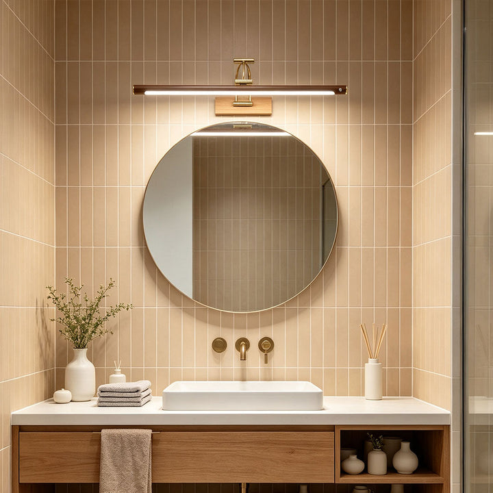 Badrumsspegellampor Mid-Century Rörelsesensor LED-lampa