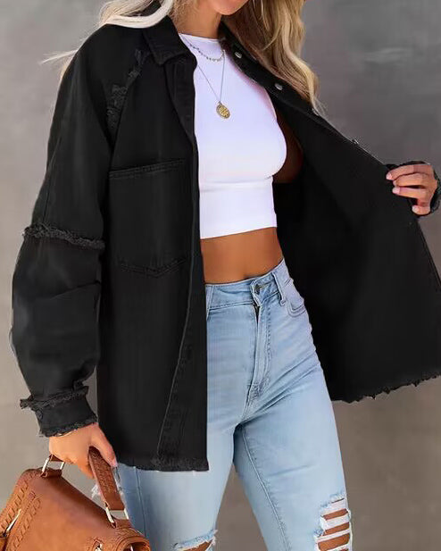 | Edge Patcharbete Ficka denimjacka