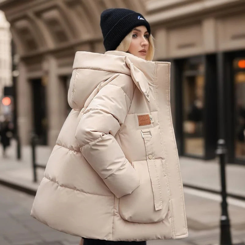 | Den Ultimate I vinterjackas för komfort och Cozy Stil
