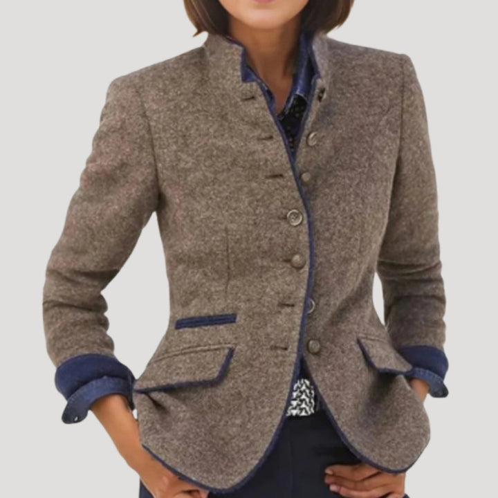 | Dam Tweed Jacka skräddad Country Blazer