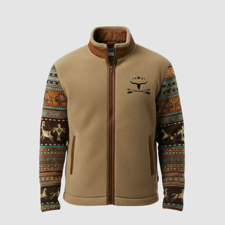 Fleece jacka Ljus värm komfort