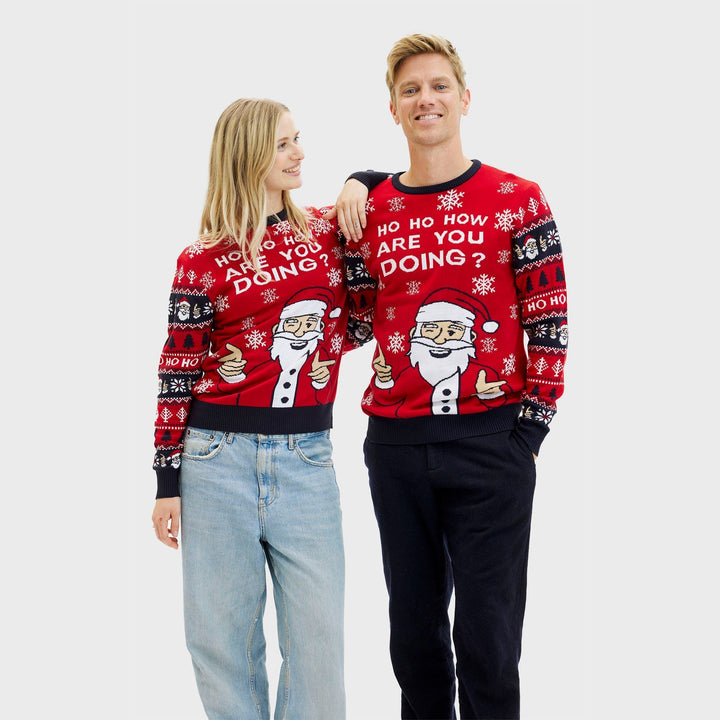 Ho Ho How Are Du Christmas Tröja Herr