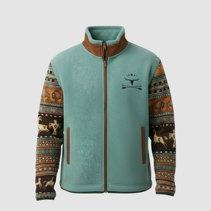 Fleece jacka Ljus värm komfort