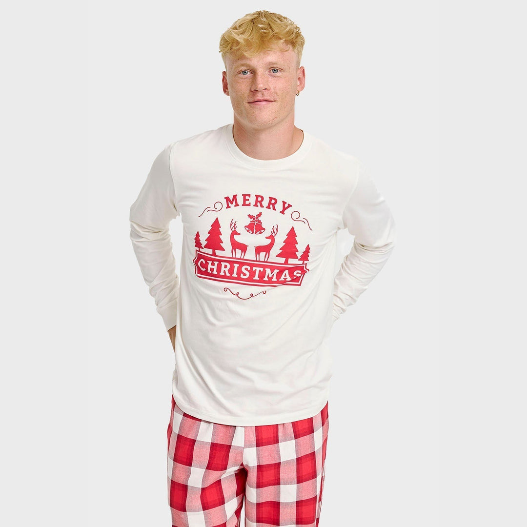 Cheerful Christmas Pajama Top Herr