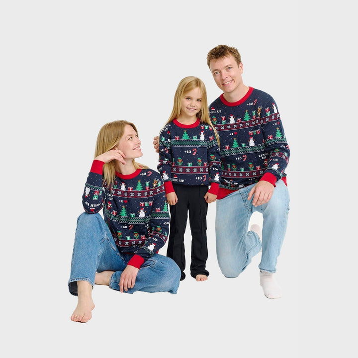 Vintage Gaming Christmas Tröja Herr