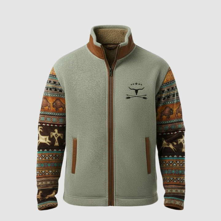 Fleece jacka Ljus värm komfort