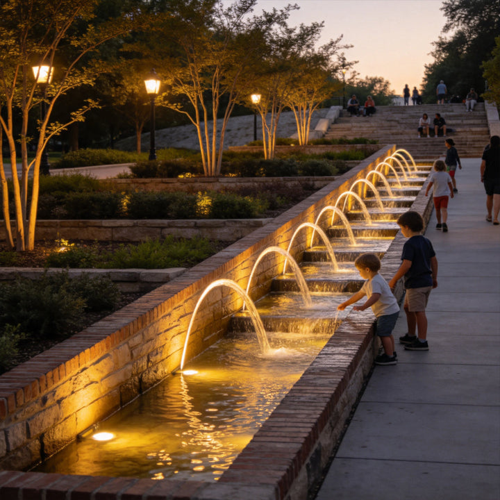 Underwater Fountain Lights LED Underwater Fountain Landscape Light