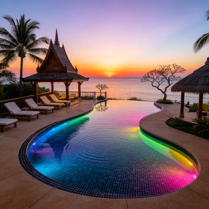 Pool Underwater Lighting LED Ljus Magnetisk Rgb Atmosfär Ljus