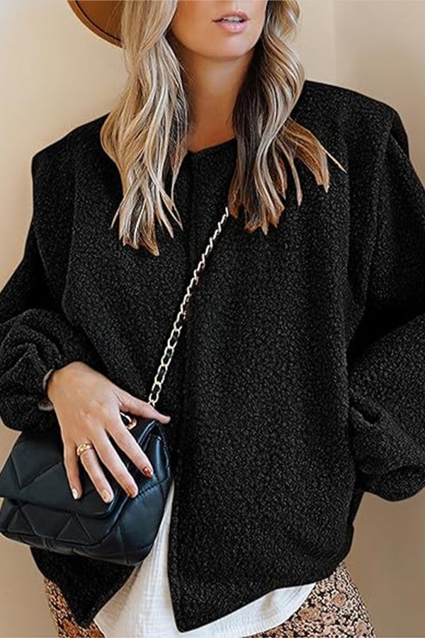 | Velvet Balloon Ärmar casual Lös Jacka