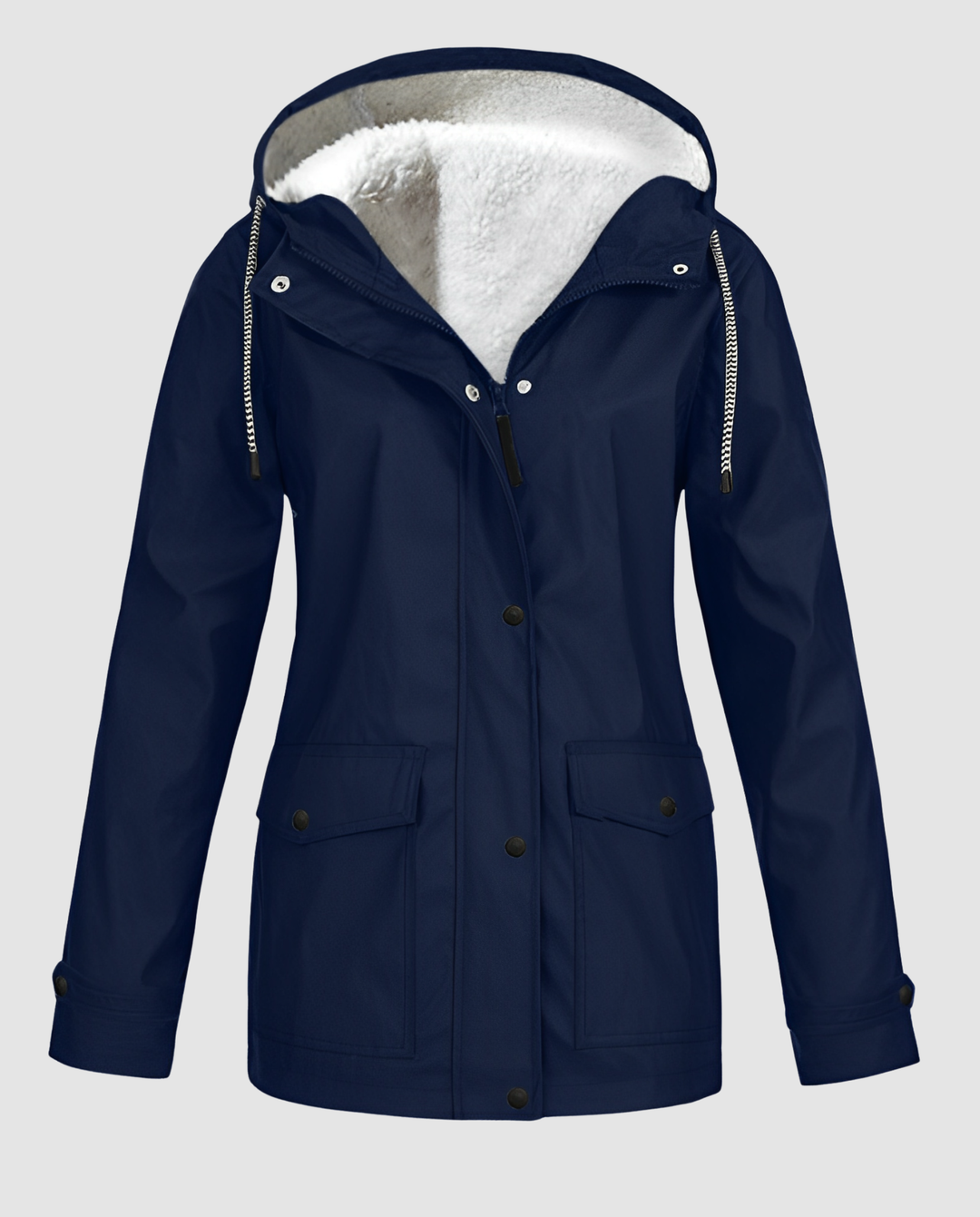 Vattentät Varm Fleece Jacka Dam