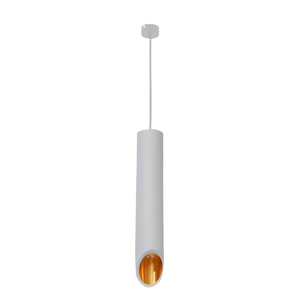 [Öppen Låda] Lång Cylindrisk Sned LED Minimalistisk Nordisk Kandelaber Hängande Lampor