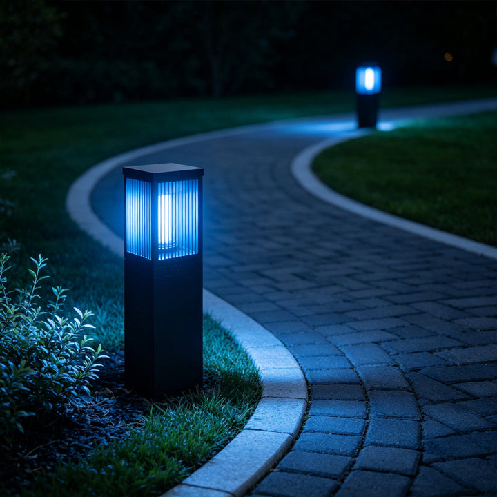 Moderna Trädgårdsbelysning Bollard Utomhus Myggdödarlampa