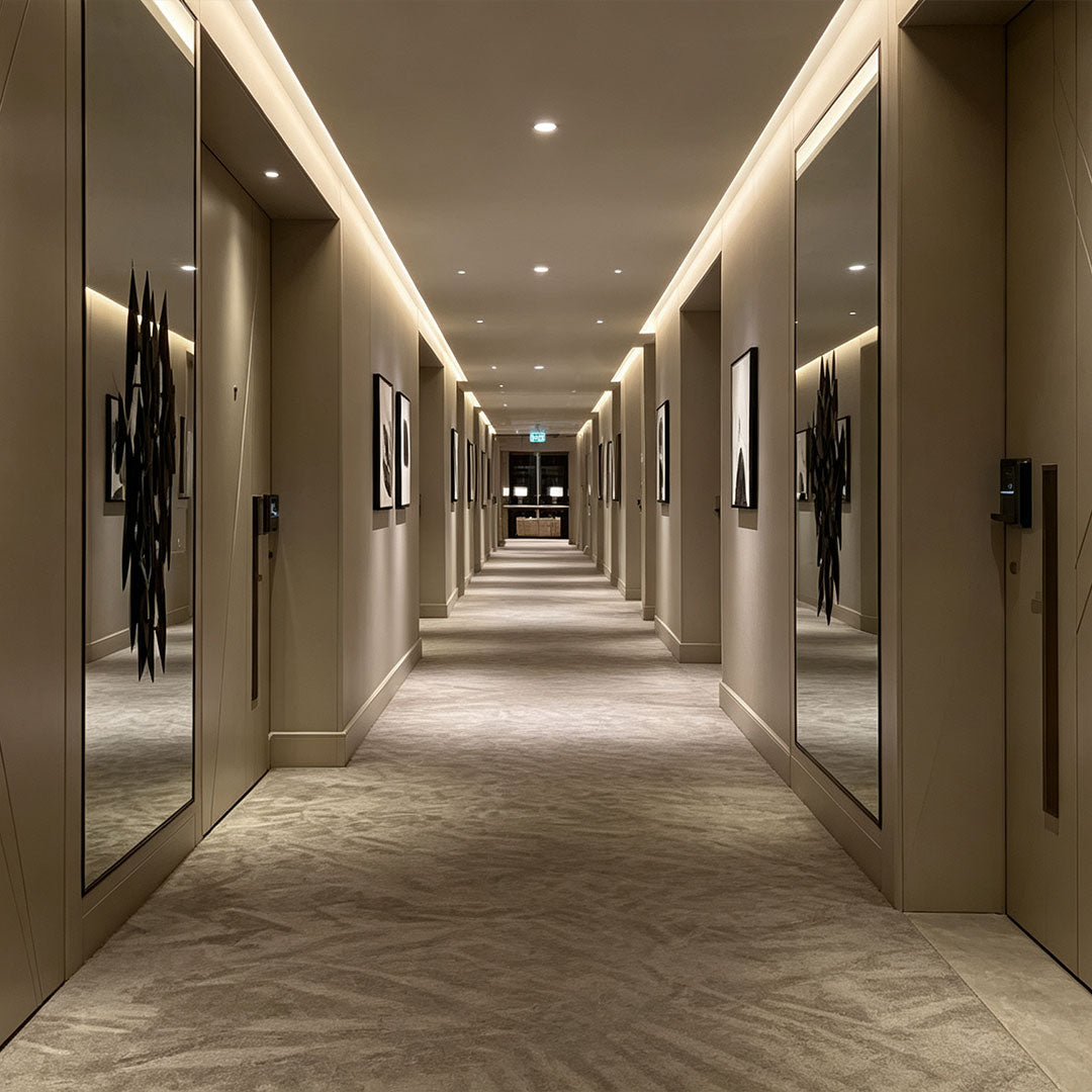 【2 ST】Liten Infälld Spotlights Antiglans Fullspektrumljus