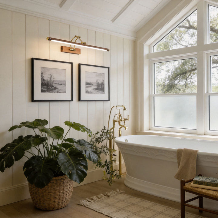 Badrumsspegellampor Mid-Century Rörelsesensor LED-lampa