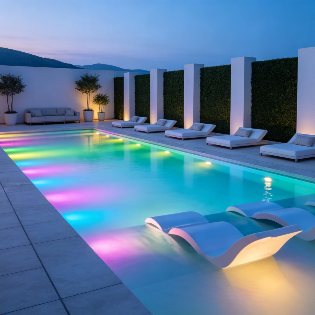 Pool Underwater Lighting LED Ljus Magnetisk Rgb Atmosfär Ljus