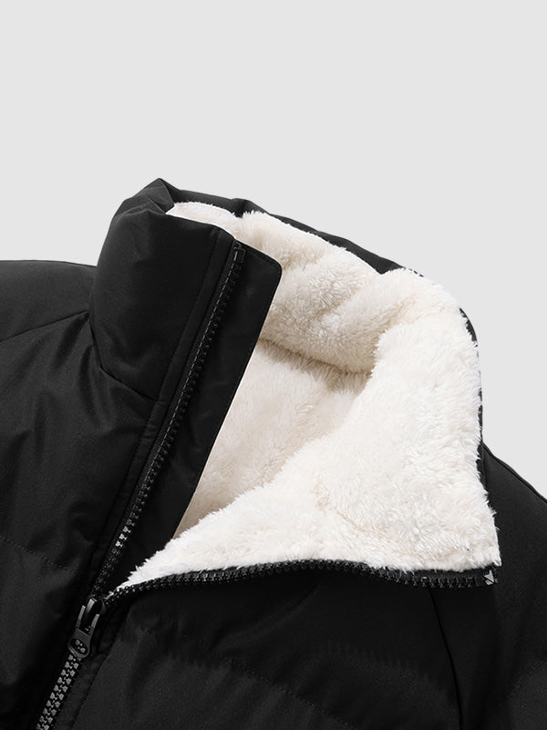 | Fleecefodrad Pufferjacka