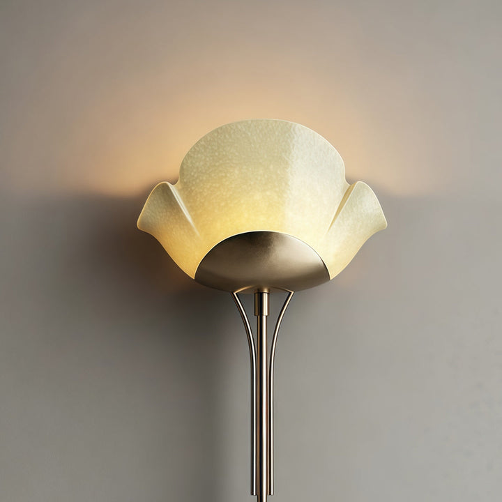 Floral Vägglampa Modern Lyx Långarmad Konstnärlig Lampa