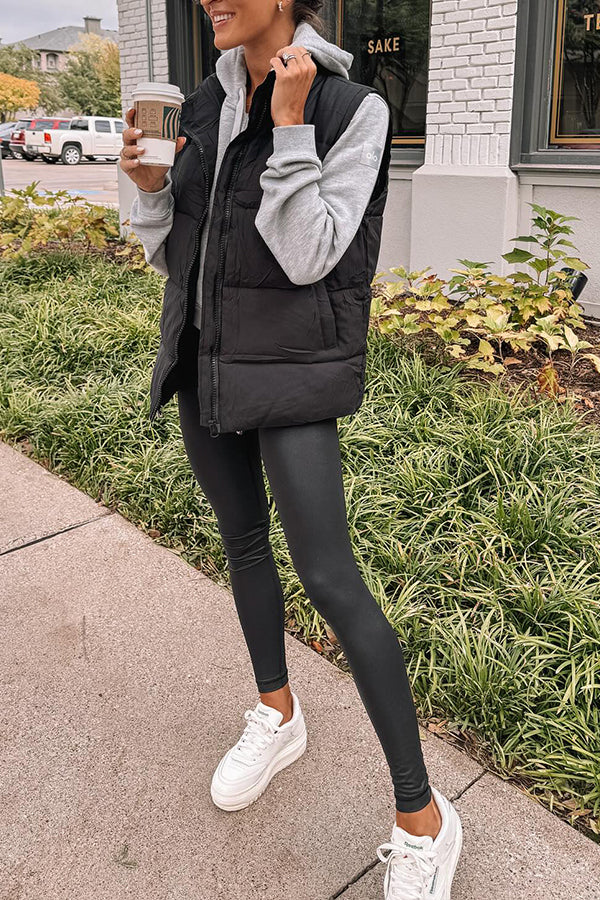 | Färg modeable casual Stil Bomull väst Jacka