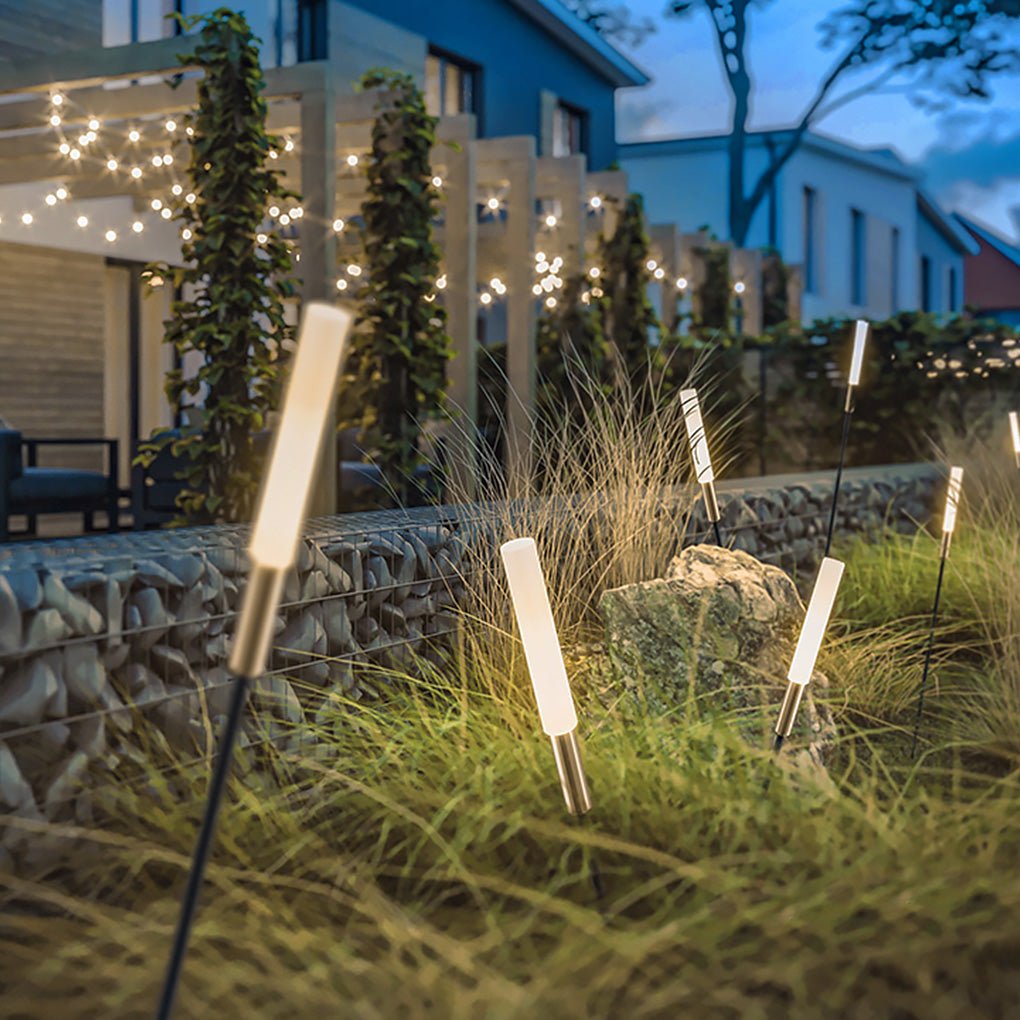Landskapsljus Spikar Utomhus LED Gräsmatta Metall Ljuss