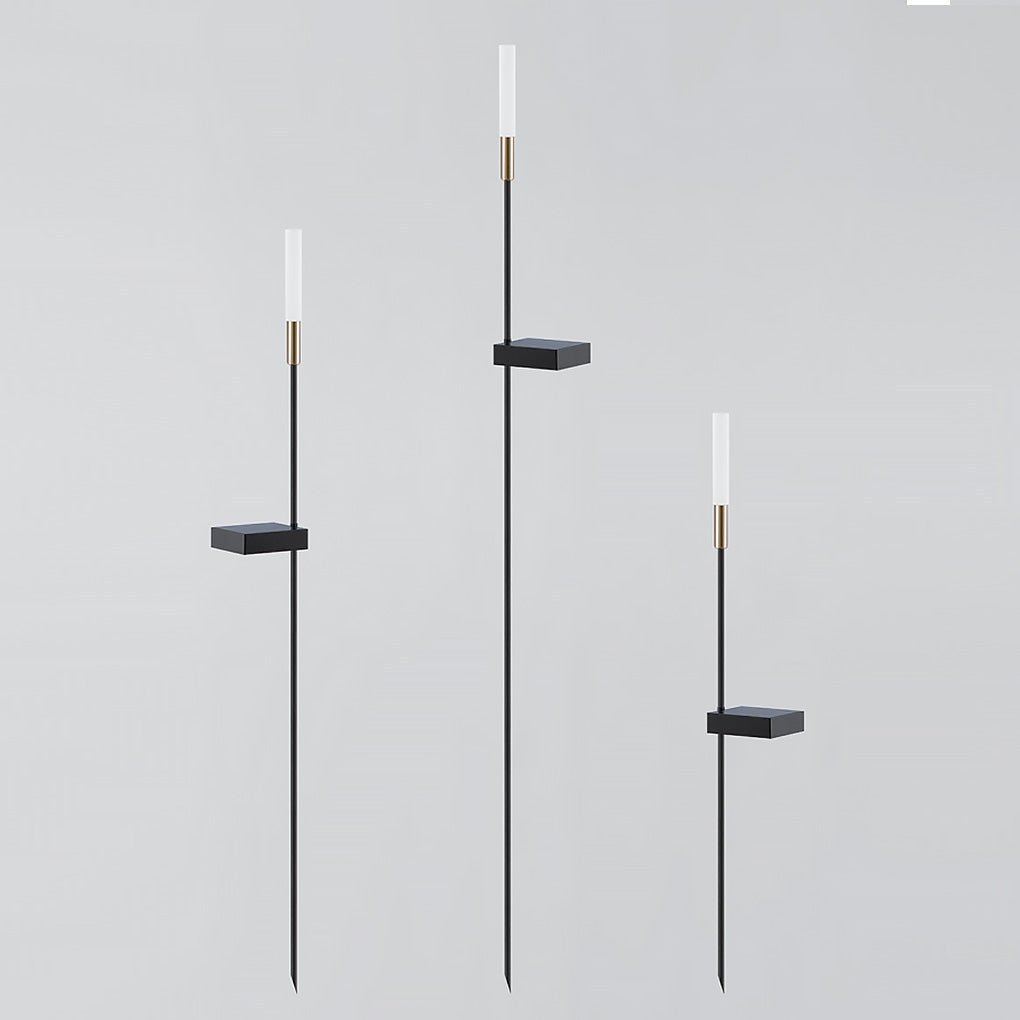 Landskapsljus Spikar Utomhus LED Gräsmatta Metall Lampa