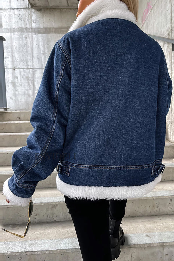 | Ull Patcharbete Revers Lös casual Jacka