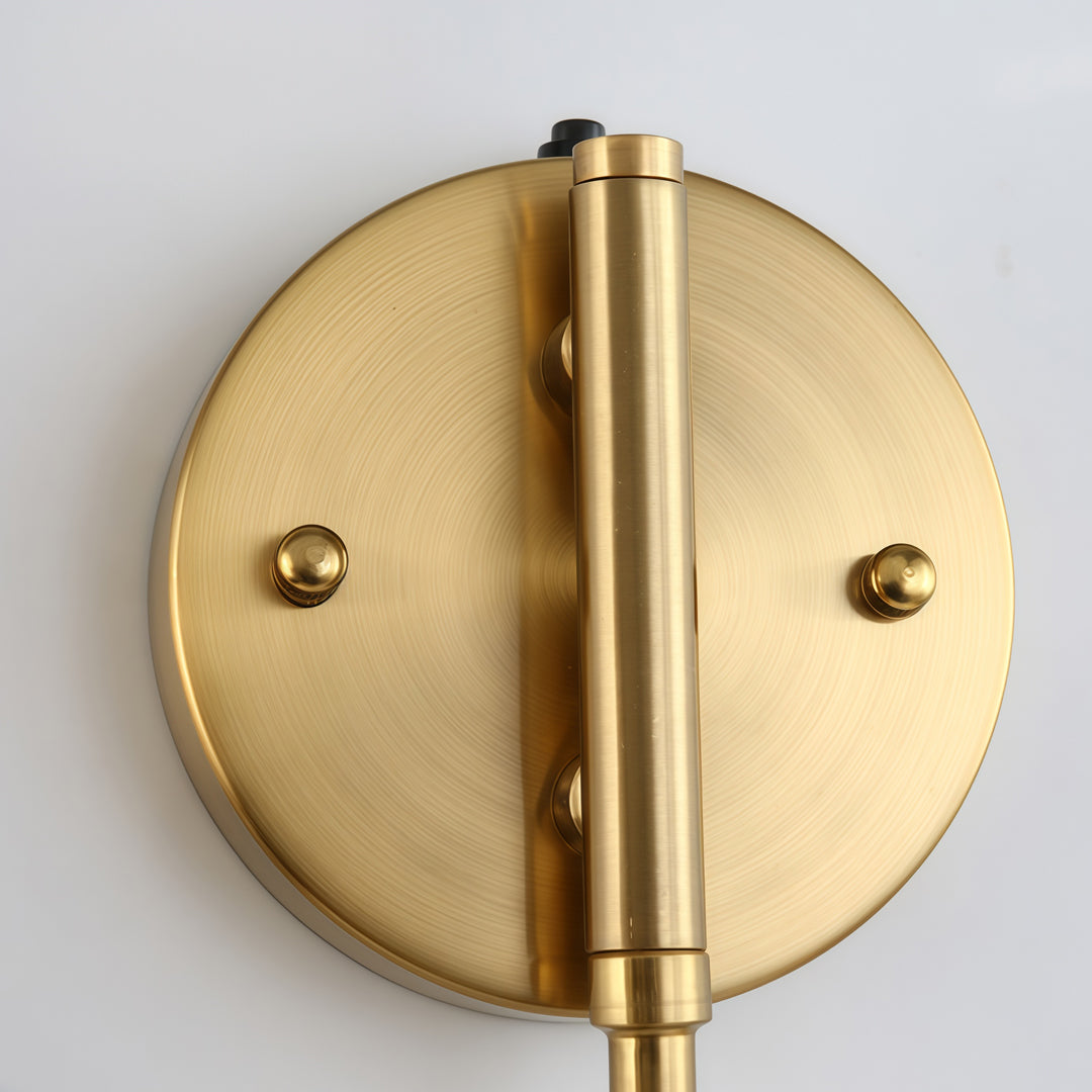 Justerbar Swing Arm Sconce Nordisk Minimalist Vägglampa