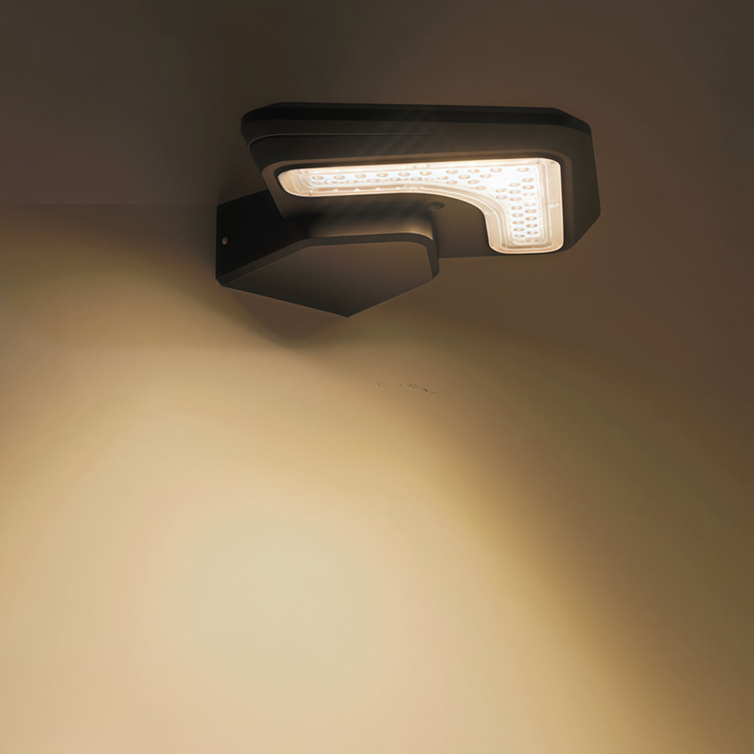 Utomhus Modern Vägglampor Minimalistisk Svart Väggbelysning