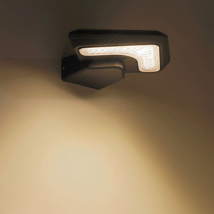 Utomhus Modern Vägglampor Minimalistisk Svart Väggbelysning