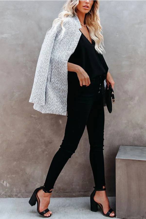 | casual Monochrome Jacka