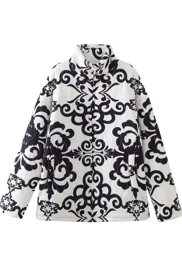 | ståkrage Printed casual Bomull Jacka