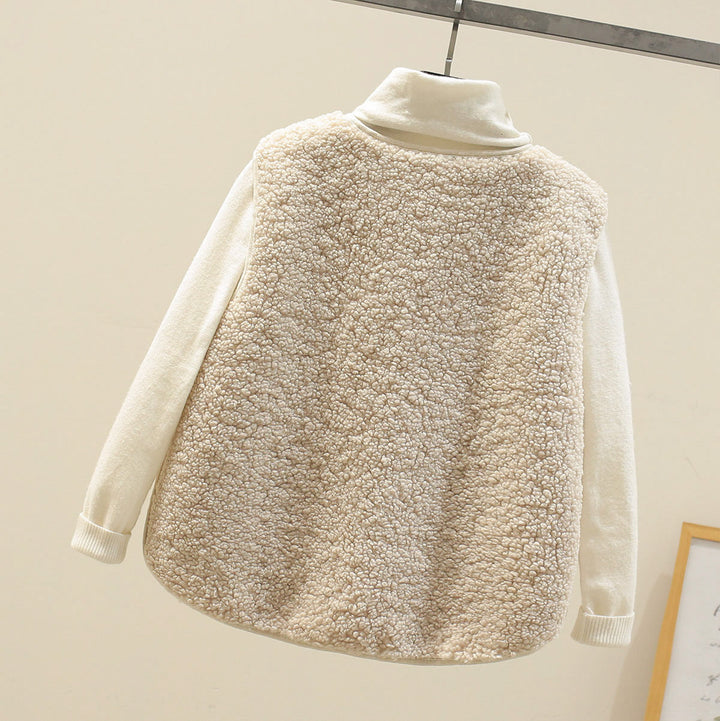 Klassisk Lambswool Väst