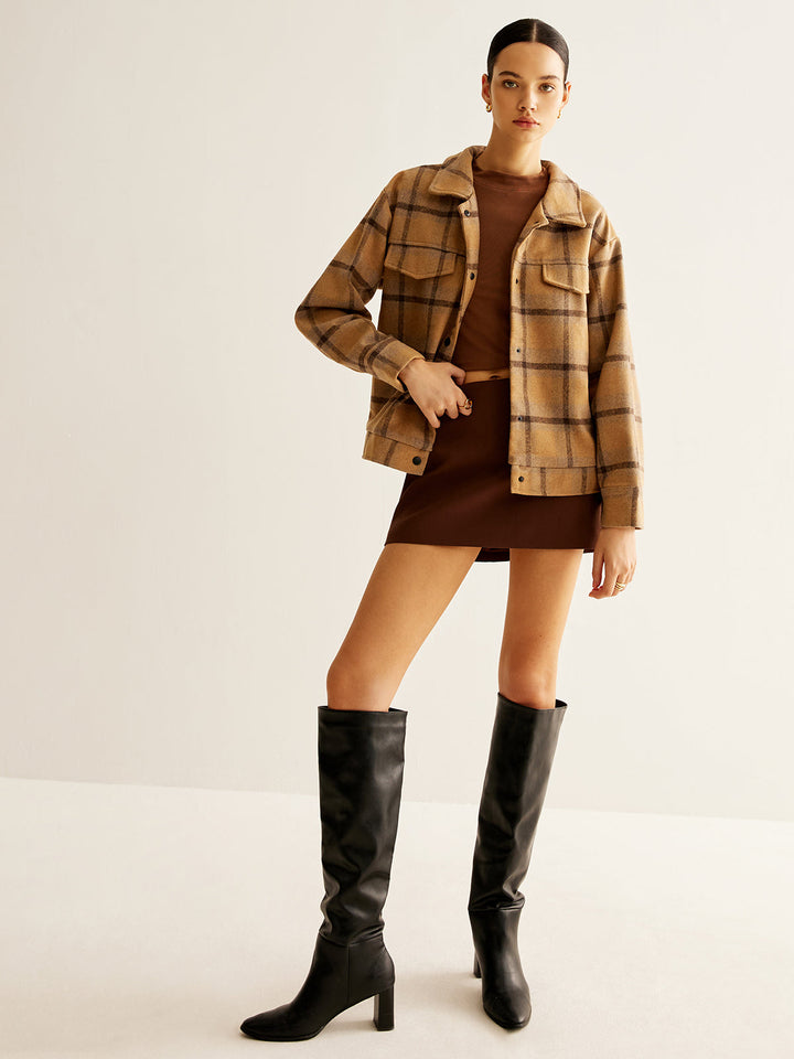 | Patterned Jacka
