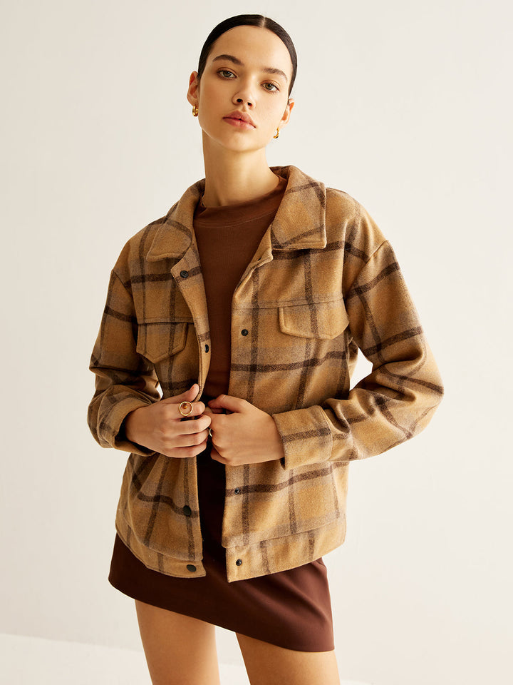 | Patterned Jacka