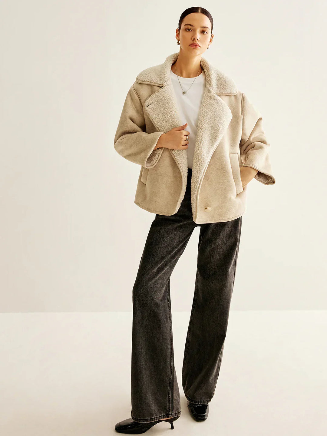 | Blend Knapp Fleece Jacka
