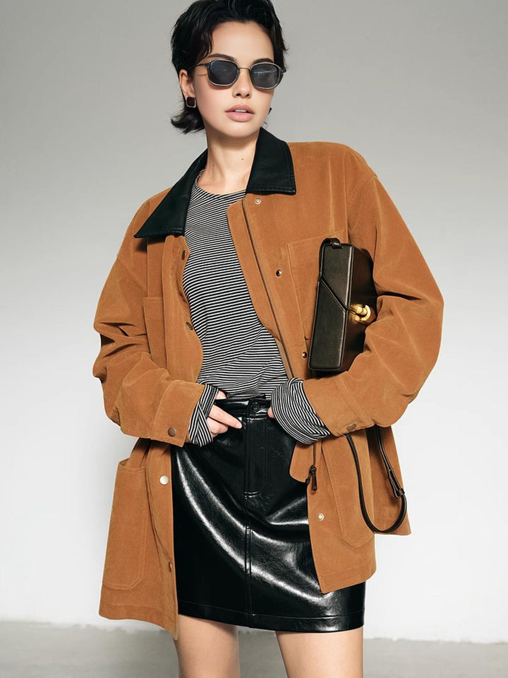 | Krage oversize Mocka Jacka