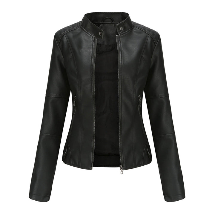 | Dam Vintage Läder Jacka