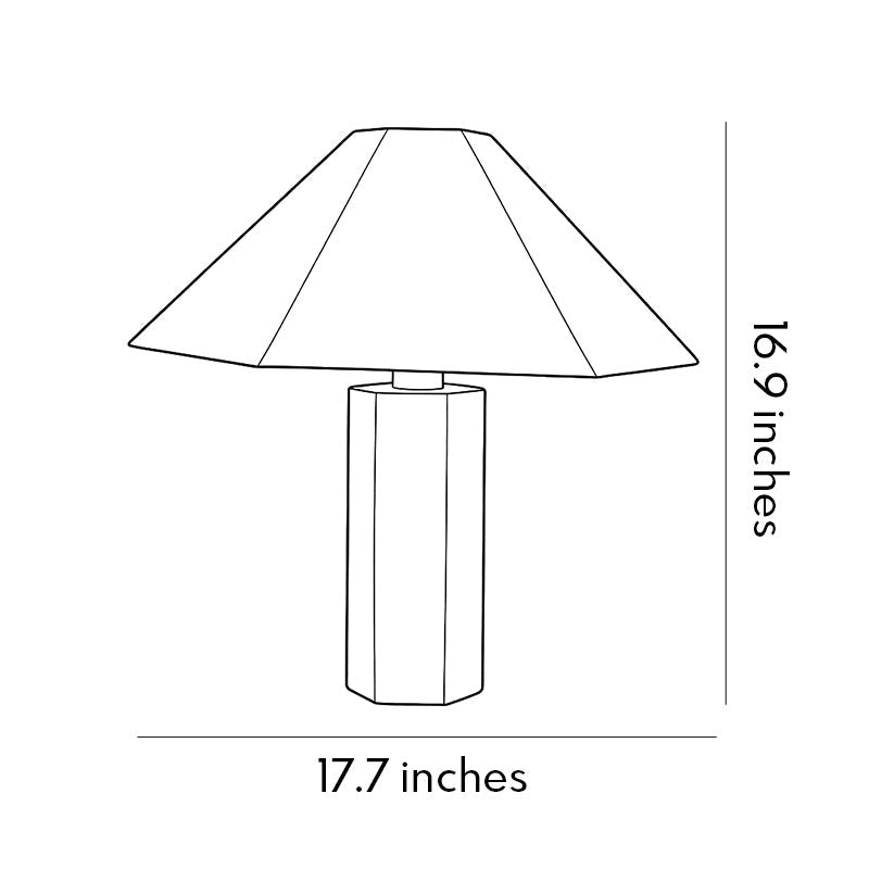 Vintage Trä Bordslampa Wabi-Sabi Stil Sänglampa
