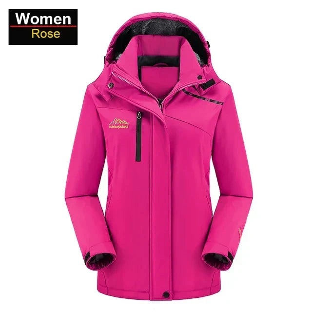 | vattentät Jacka med Fleece
